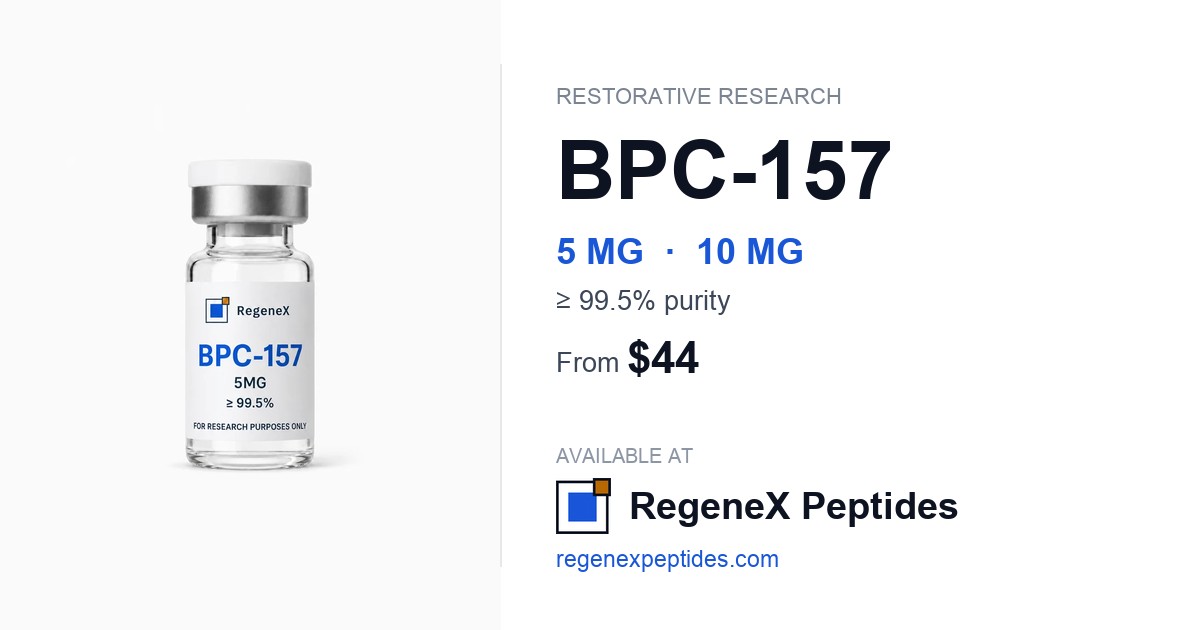 BPC-157 — RegeneX Peptides